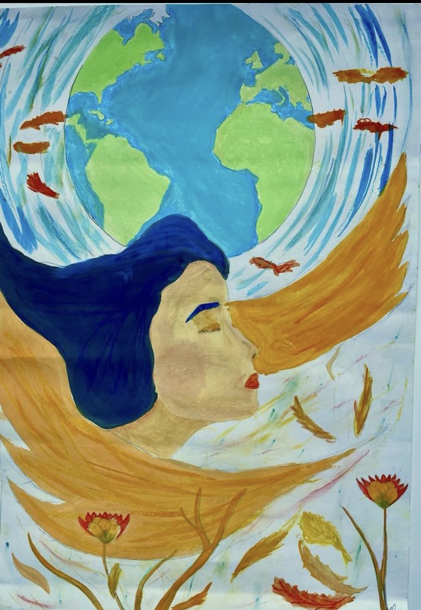 Sieger:innenbild Friedensplakat-Wettbewerb 2023/24